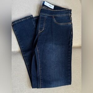 Girls/Kids Dark Blue Skinny Jeans